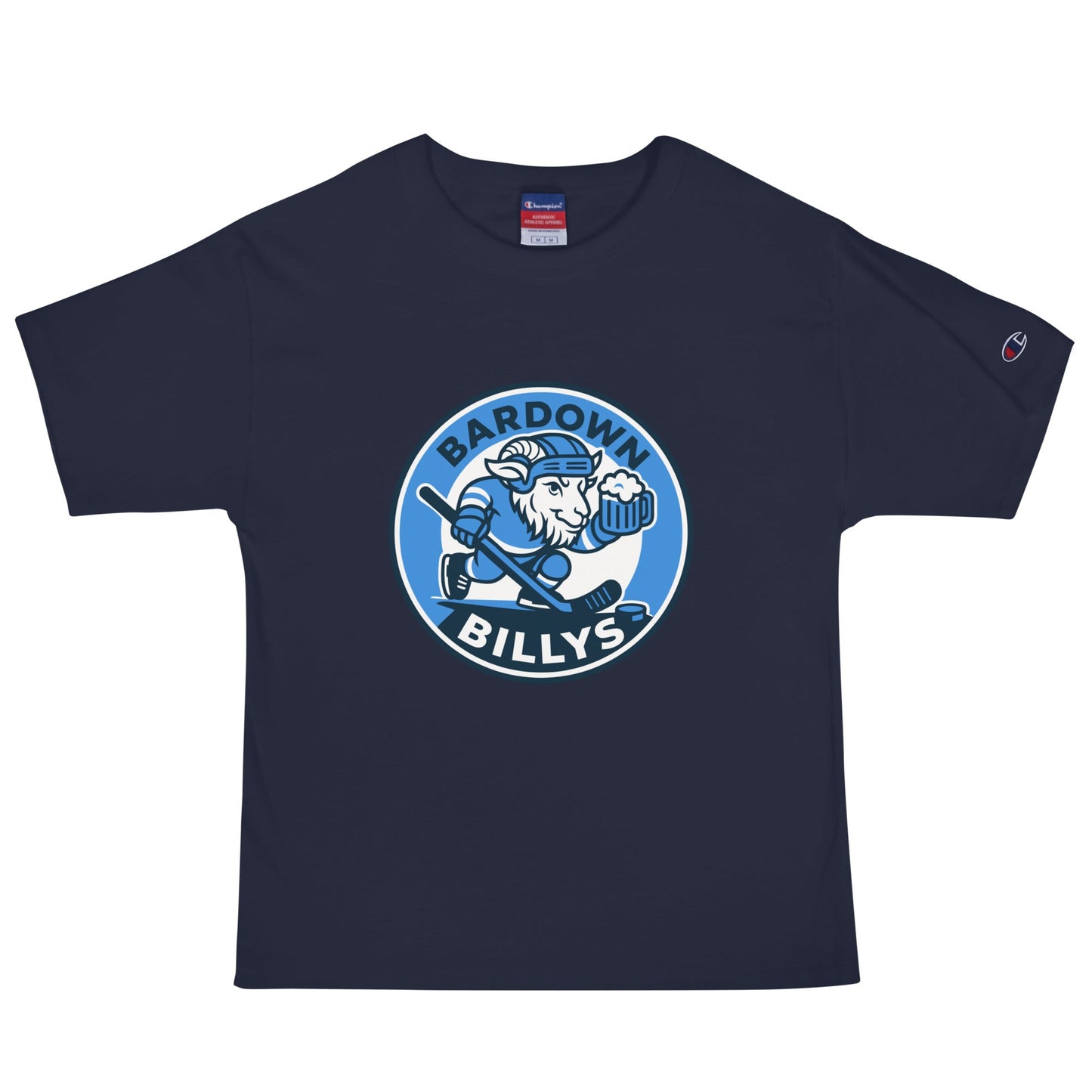 Signature | Champion T-Shirt | Bardown Billys | Badge Logo