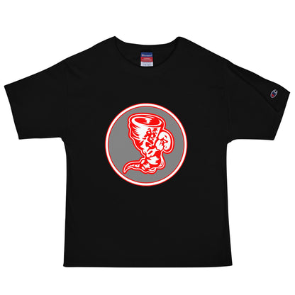 Signature | Champion T-Shirt | Bay High Softball | Badge Logo