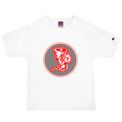 Signature | Champion T-Shirt | Bay High Softball | Badge Logo