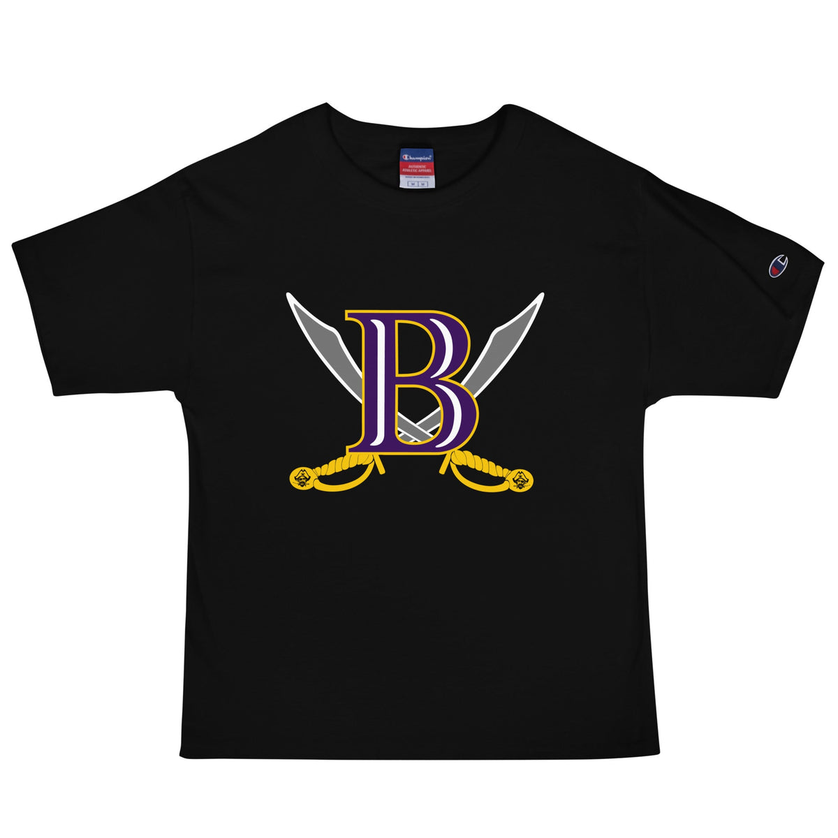 Signature | Champion T-Shirt | Belton Youth Football Pirates | Vanguard Logo