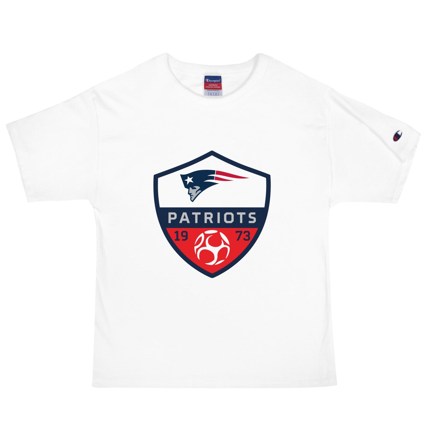 Signature | Champion T-Shirt | Berkmar High School Soccer | Shield Logo