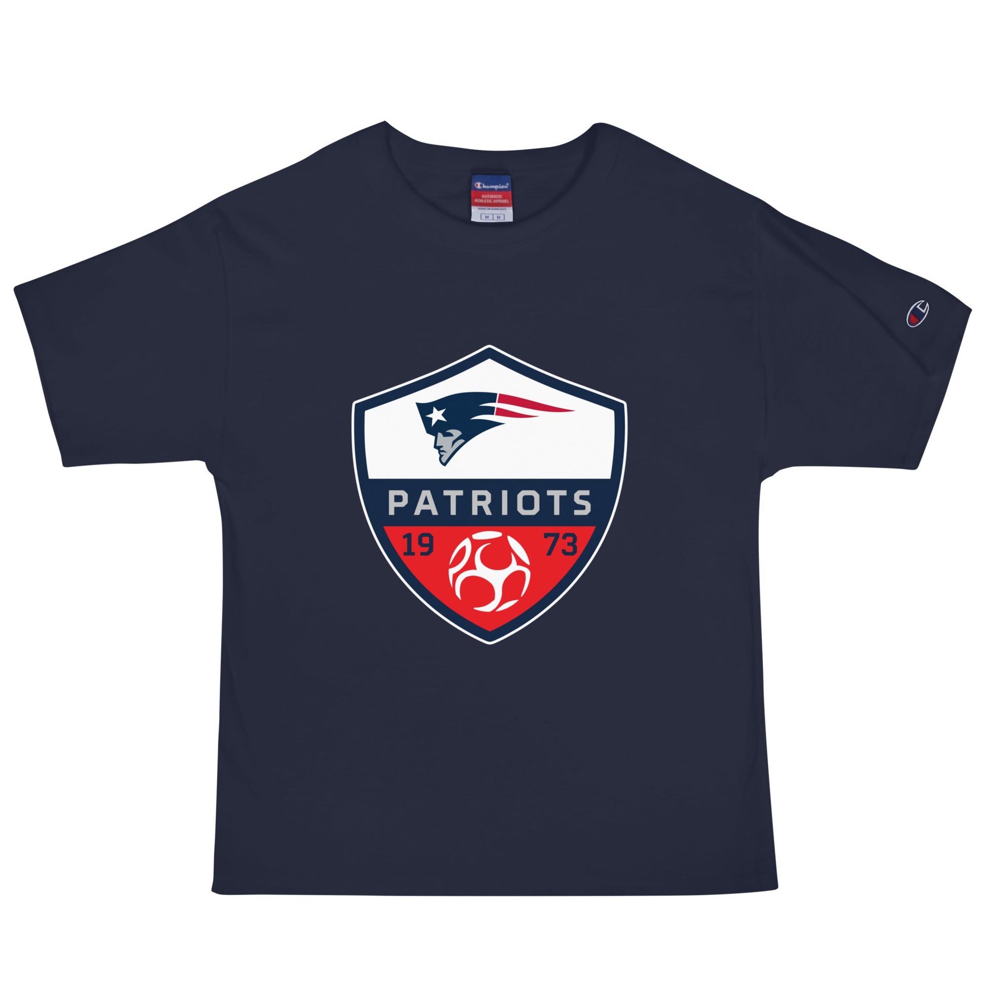 Signature | Champion T-Shirt | Berkmar High School Soccer | Shield Logo