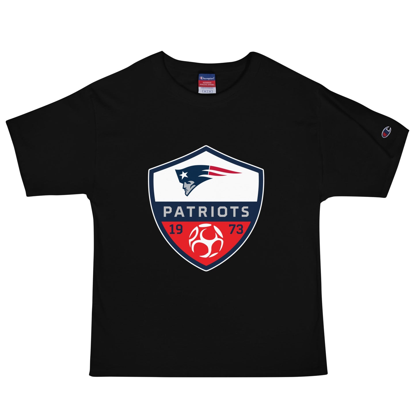 Signature | Champion T-Shirt | Berkmar High School Soccer | Shield Logo