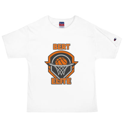 Signature | Champion T-Shirt | Bert Elite AAU | Hoop Badge Logo