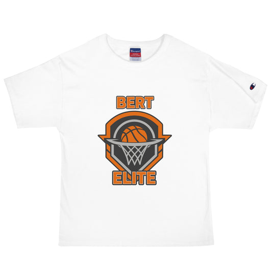 Signature | Champion T-Shirt | Bert Elite AAU | Hoop Badge Logo
