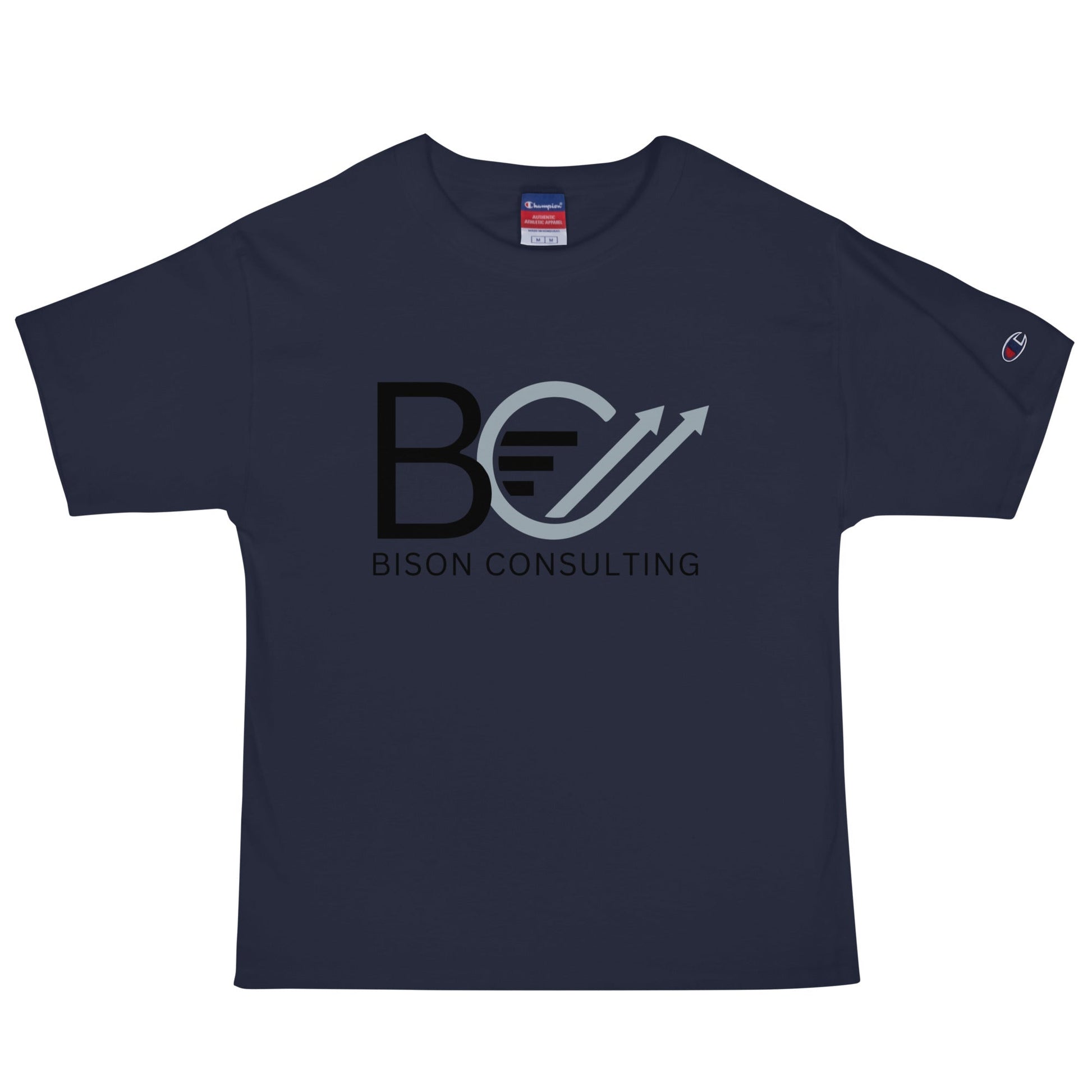 Signature | Champion T-Shirt | Bison Consulting | BC Crest Logo
