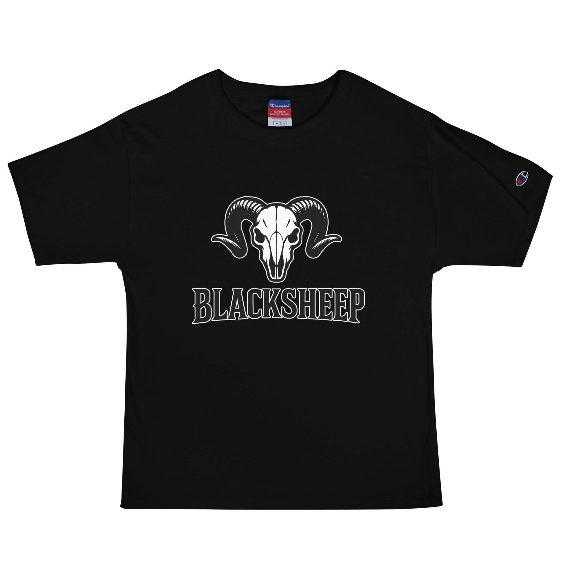 Signature | Champion T-Shirt | Blacksheep Softball | Emblem Logo