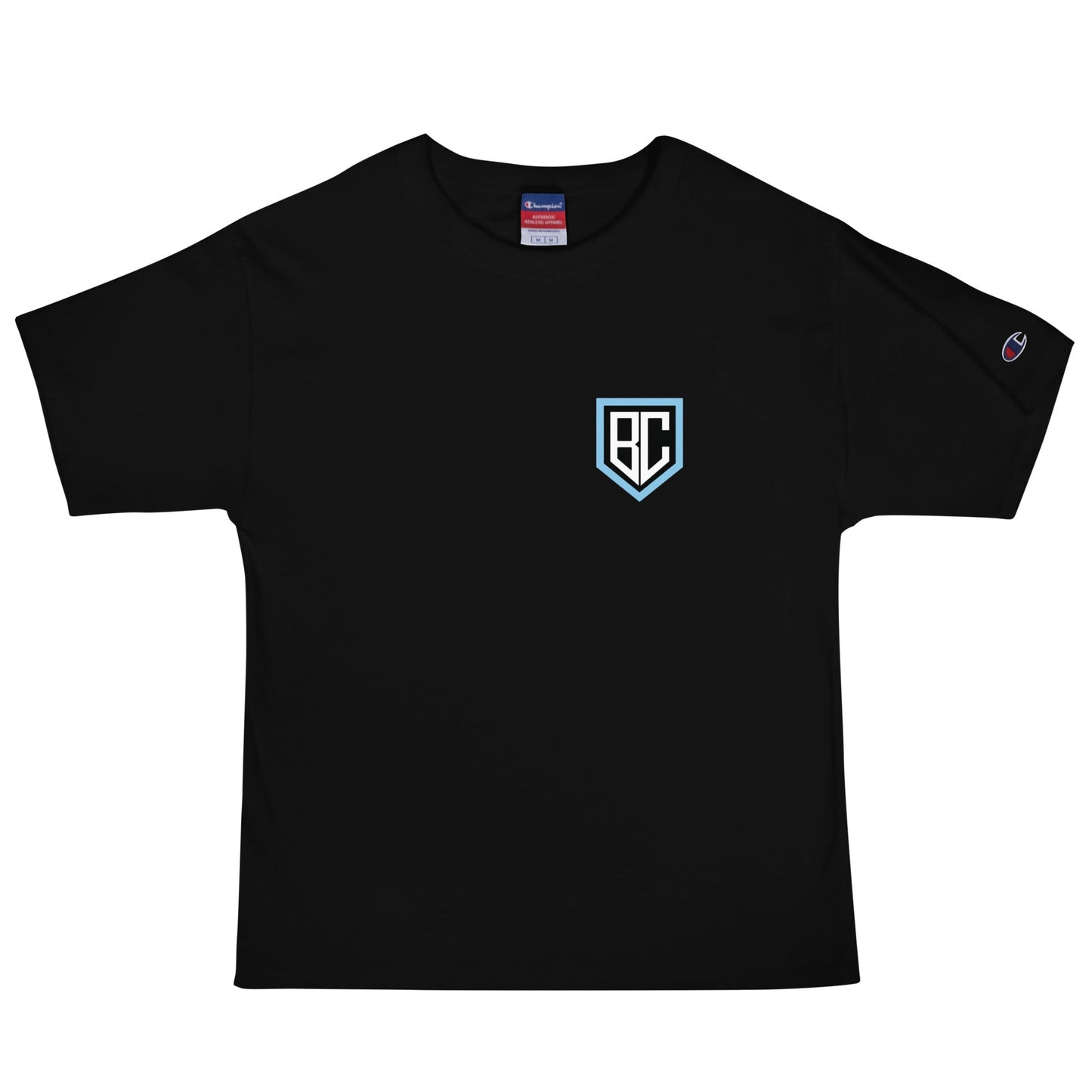 Signature | Champion T-Shirt | Blue Collar Softball 2034 | Emblem Logo