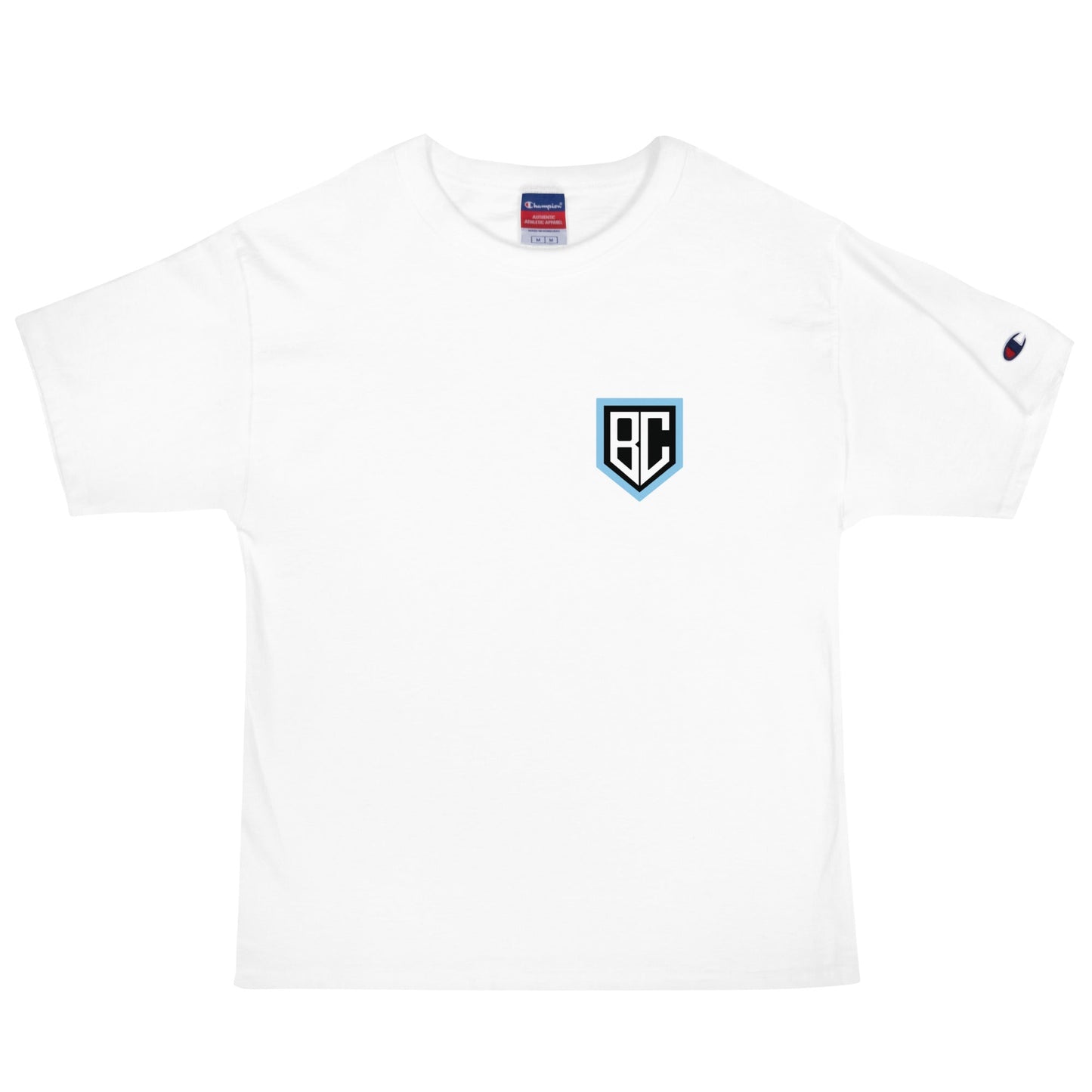 Signature | Champion T-Shirt | Blue Collar Softball 2034 | Emblem Logo