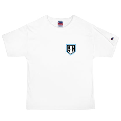 Signature | Champion T-Shirt | Blue Collar Softball 2034 | Emblem Logo