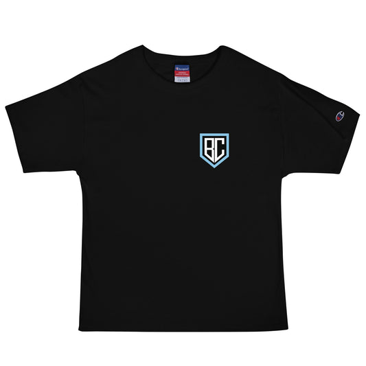 Signature | Champion T-Shirt | Blue Collar Softball 2034 | Emblem Logo