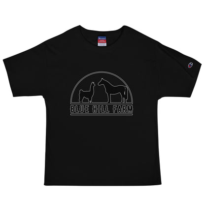 Signature | Champion T-Shirt | Blue Hill Farm | Highland Silhouette Logo