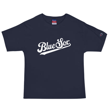 Signature | Champion T-Shirt | Blue Sox | Script Logo