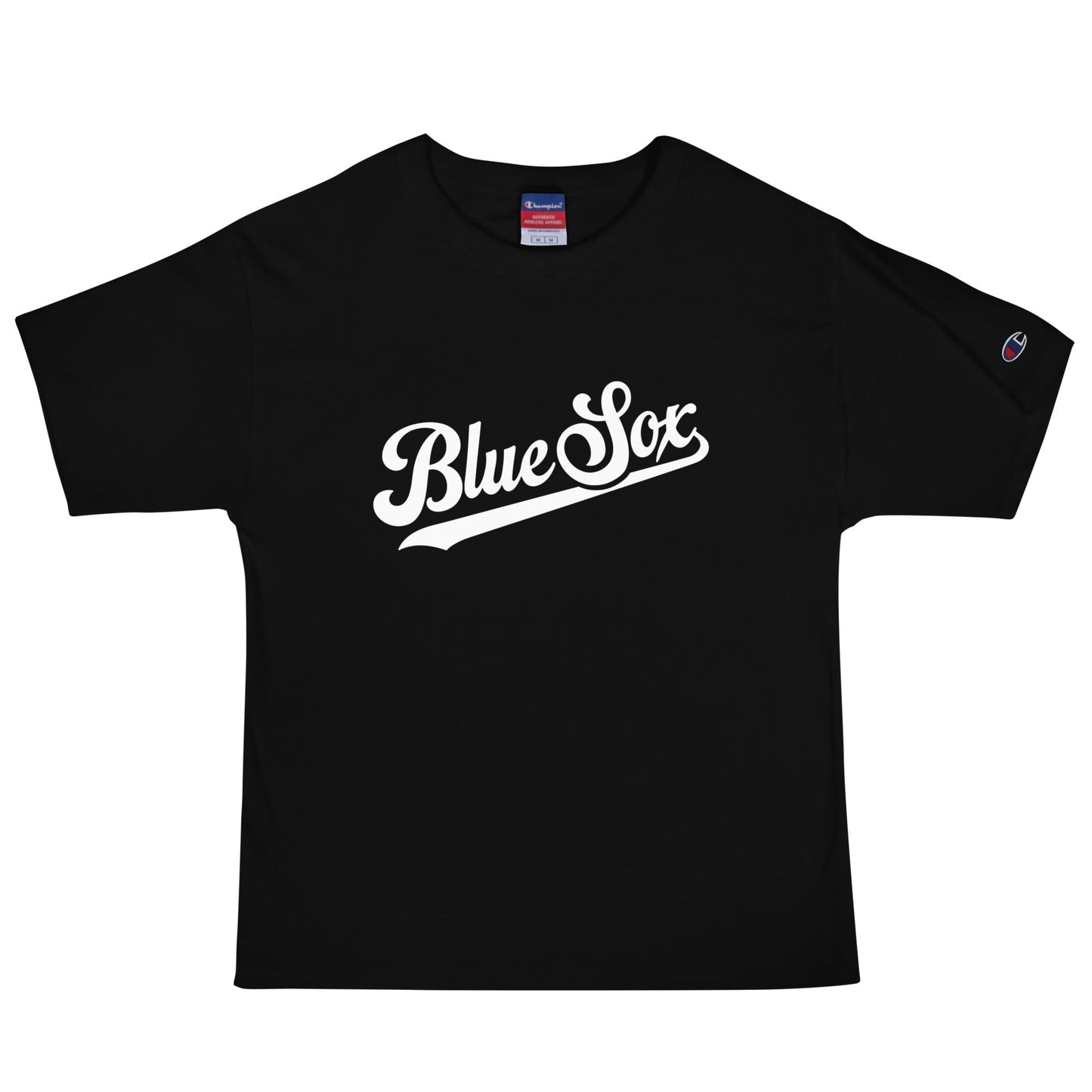 Signature | Champion T-Shirt | Blue Sox | Script Logo
