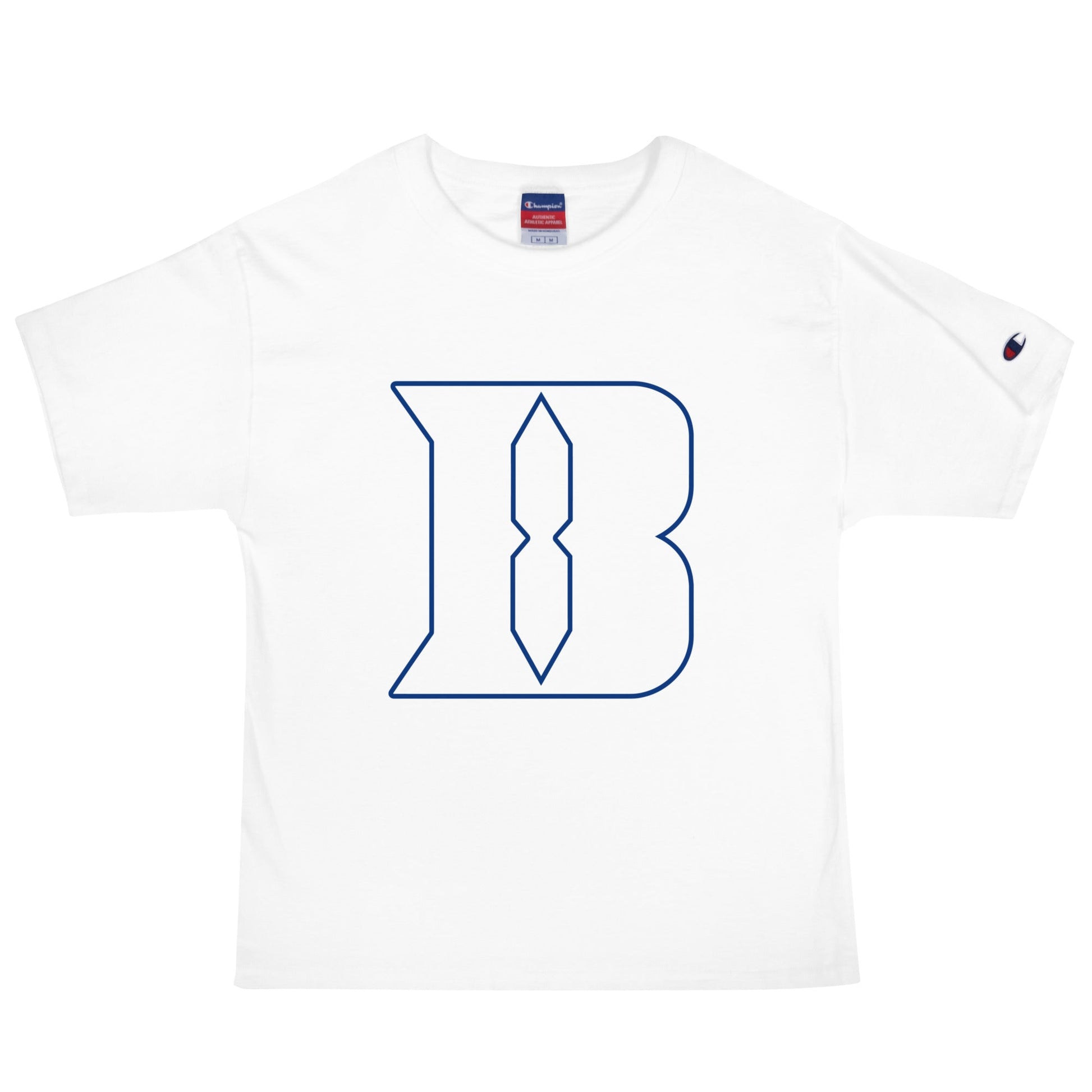 Signature | Champion T-Shirt | Blueblacks Football Club | Crest Logo