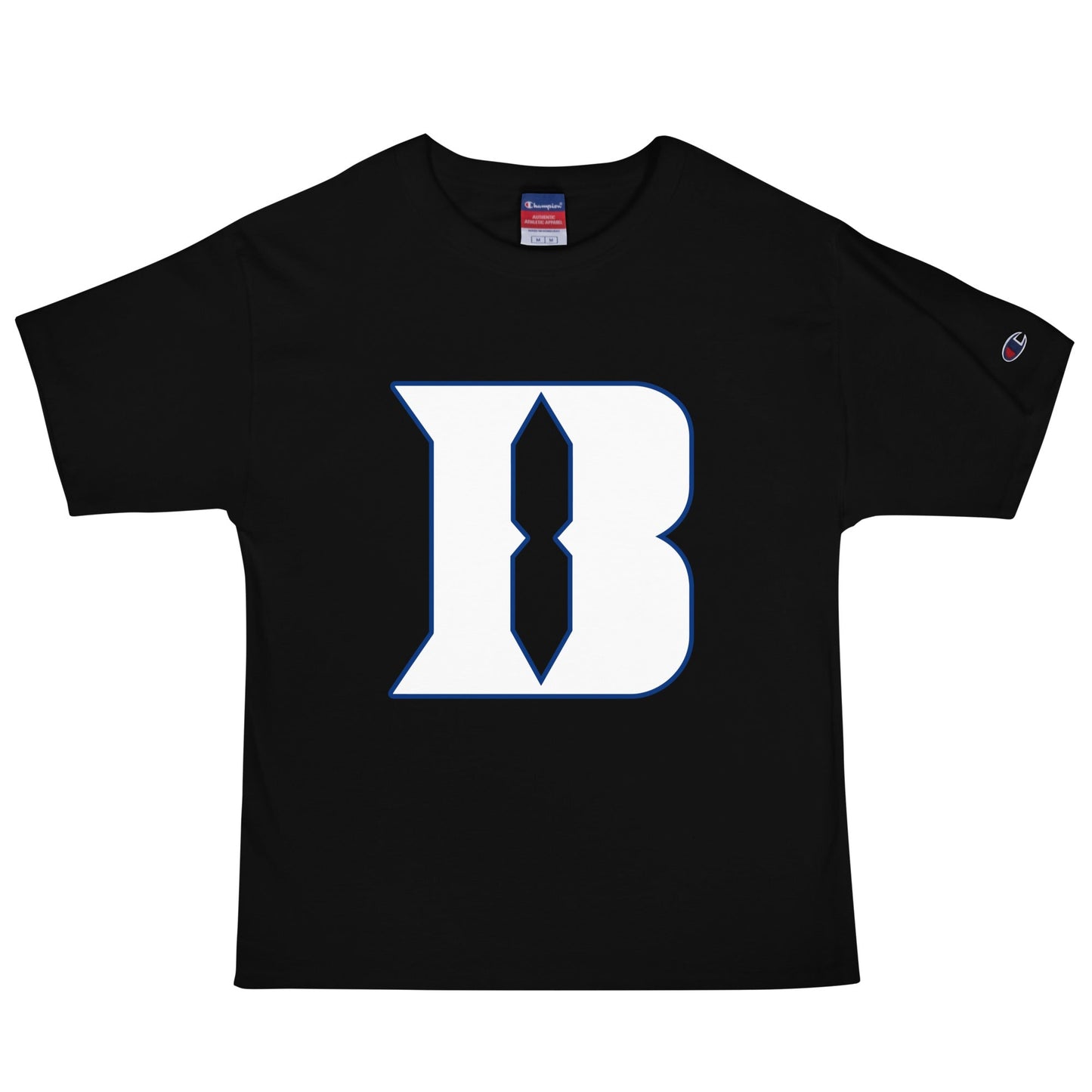 Signature | Champion T-Shirt | Blueblacks Football Club | Crest Logo