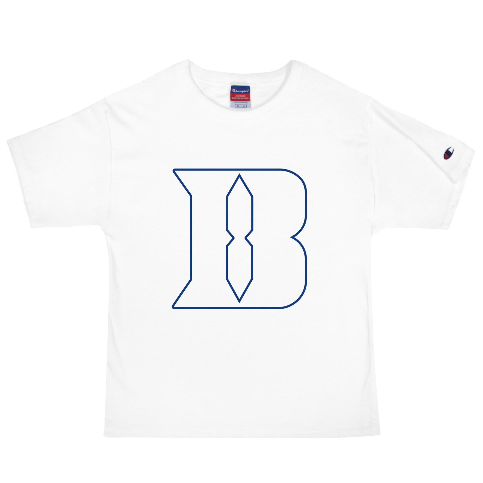 Signature | Champion T-Shirt | Blueblacks Football Club | Crest Logo
