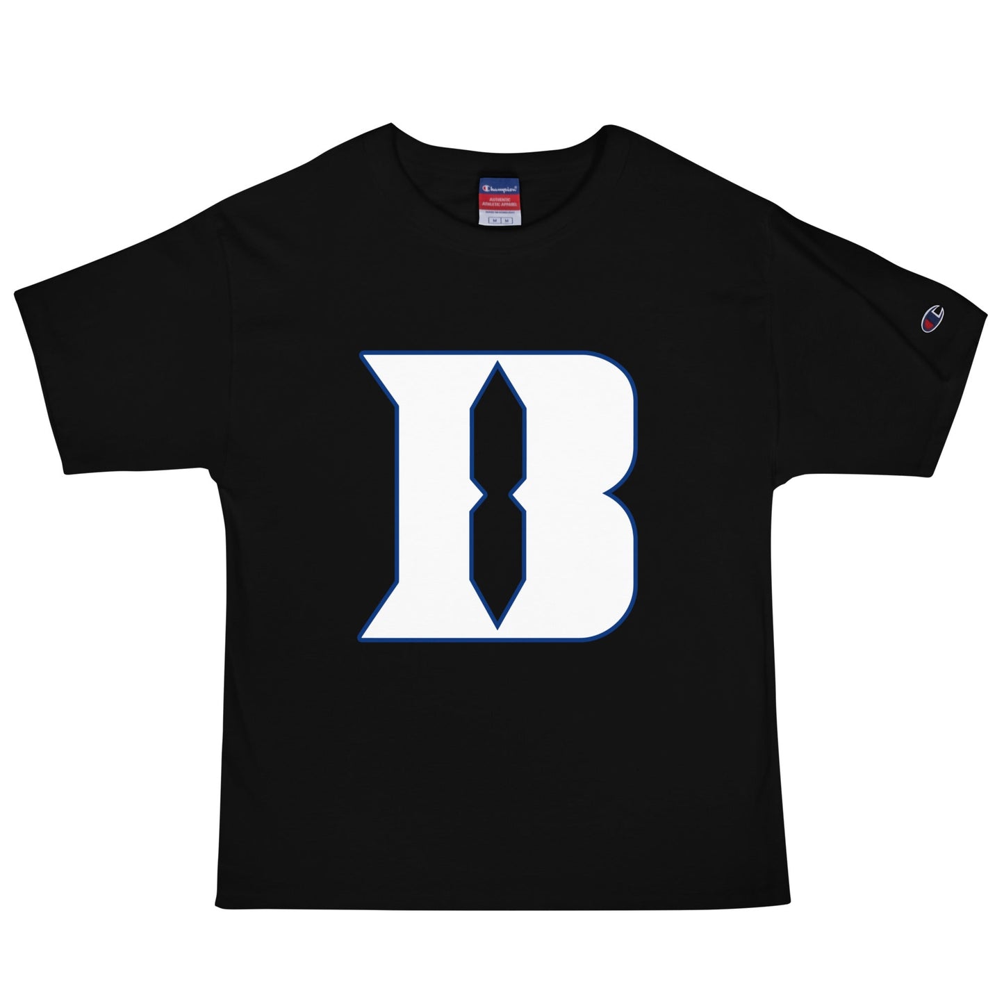 Signature | Champion T-Shirt | Blueblacks Football Club | Crest Logo