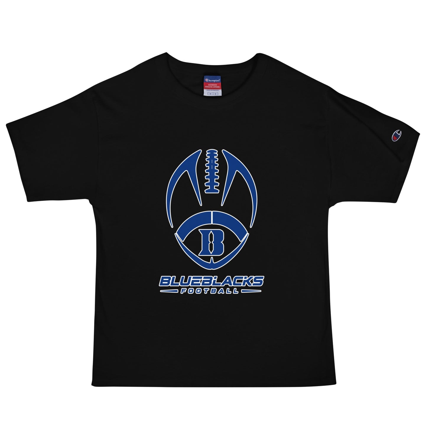 Signature | Champion T-Shirt | Blueblacks Football Club | Emblem Logo