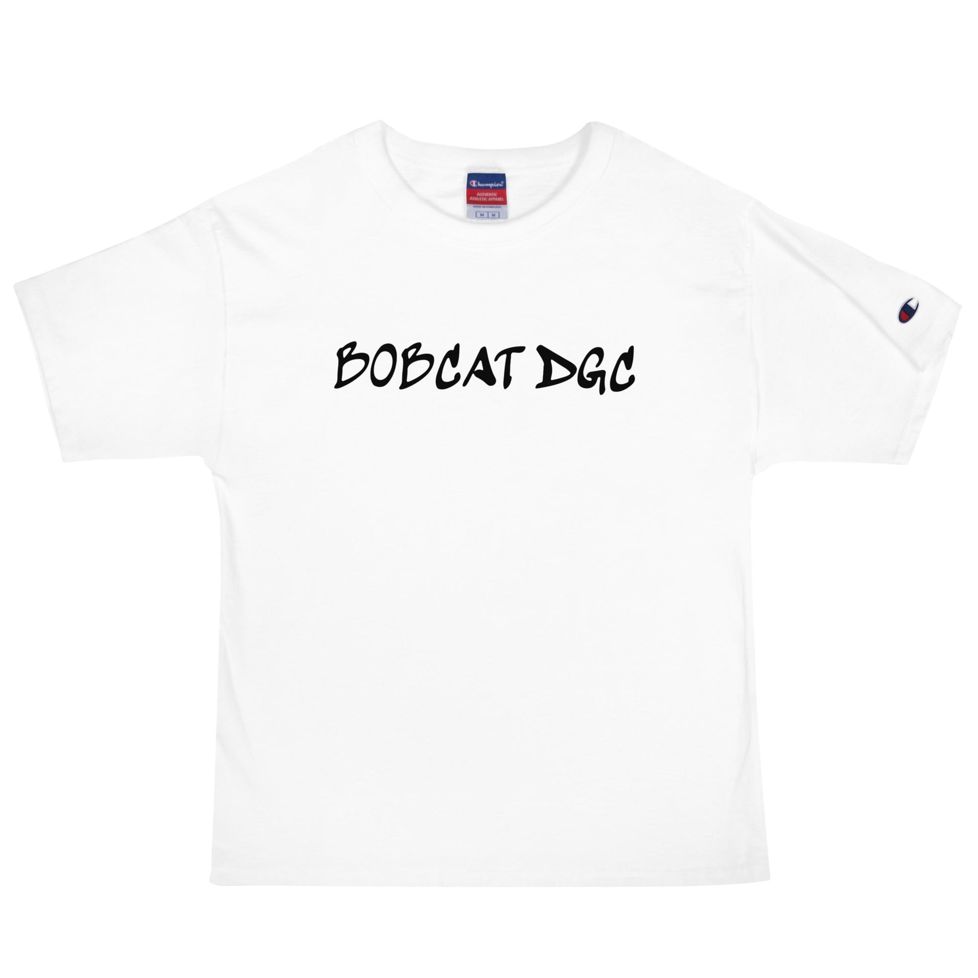 Signature | Champion T-Shirt | Bobcat DGC | Modern Script Logo
