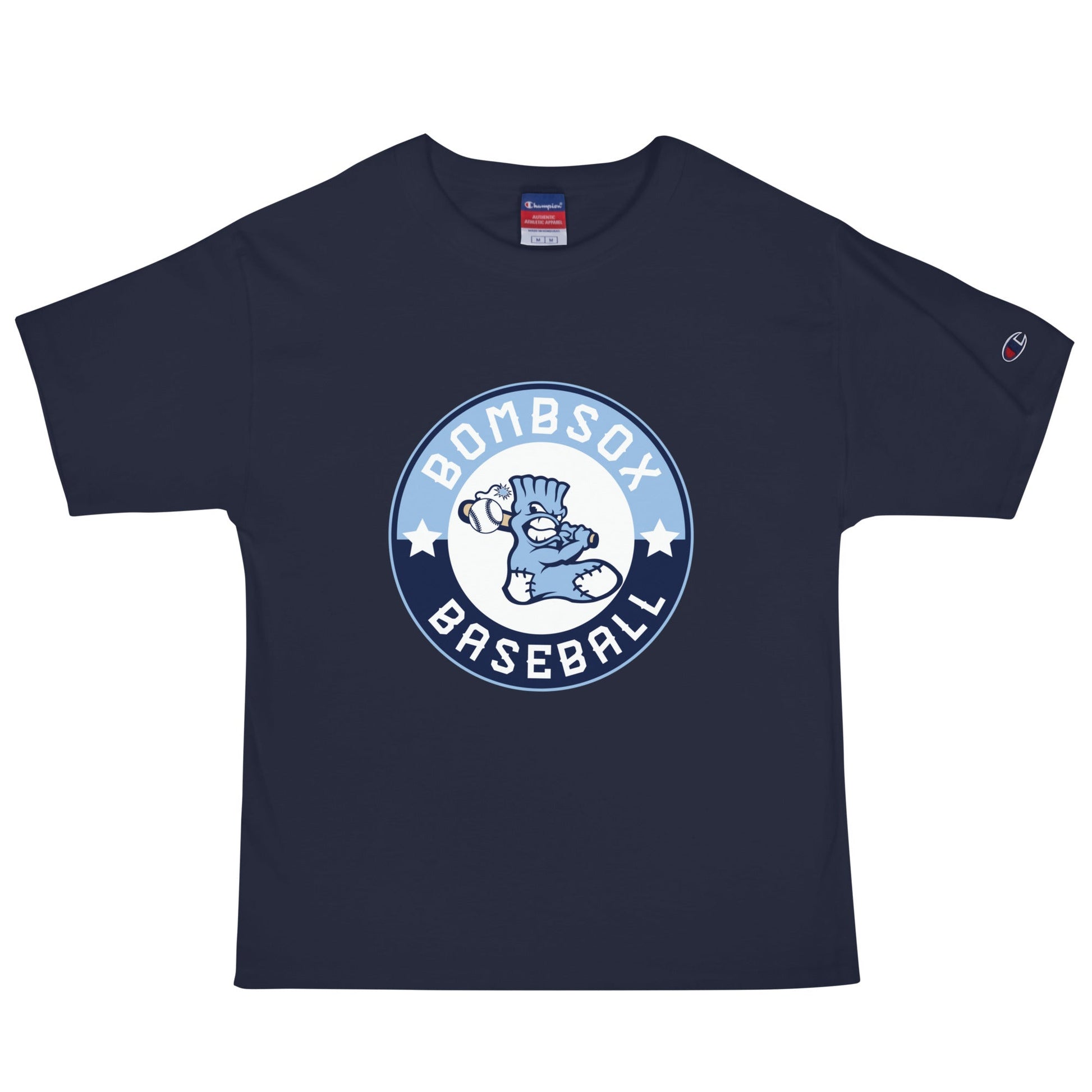 Signature | Champion T-Shirt | BombSox Baseball | Badge Logo