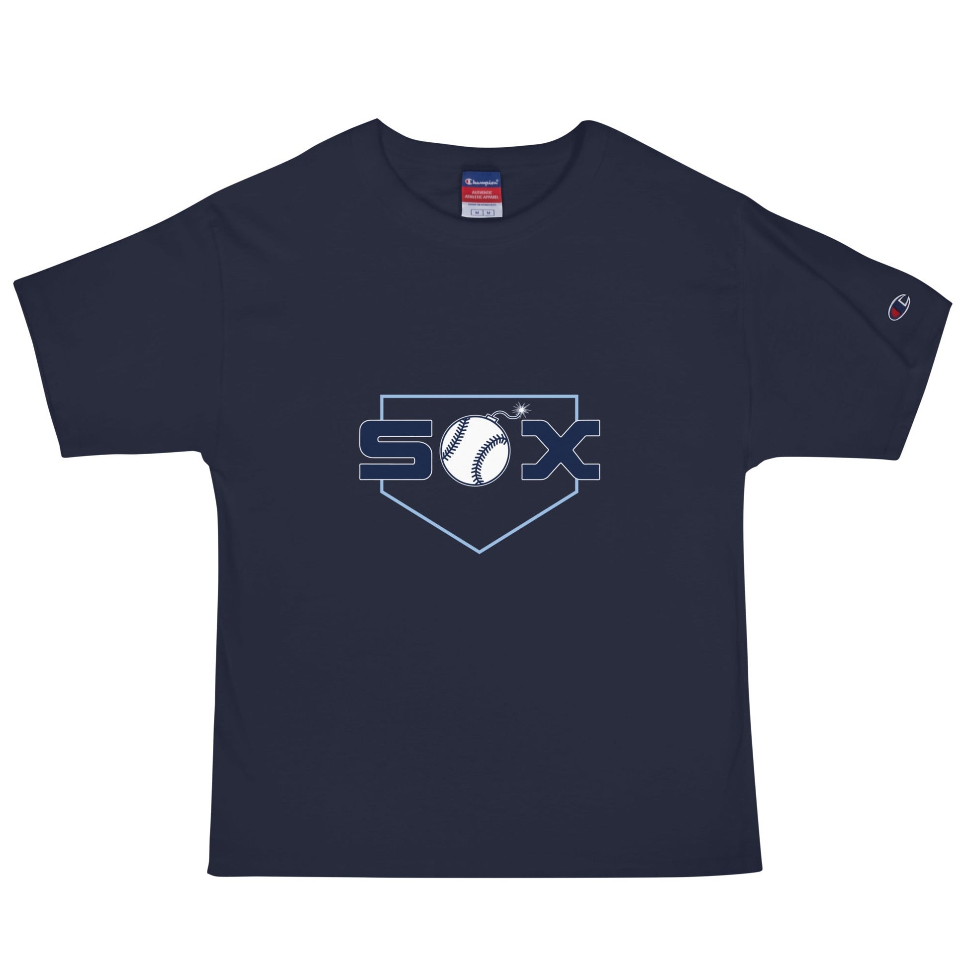 Signature | Champion T-Shirt | BombSox Baseball | Crest Logo