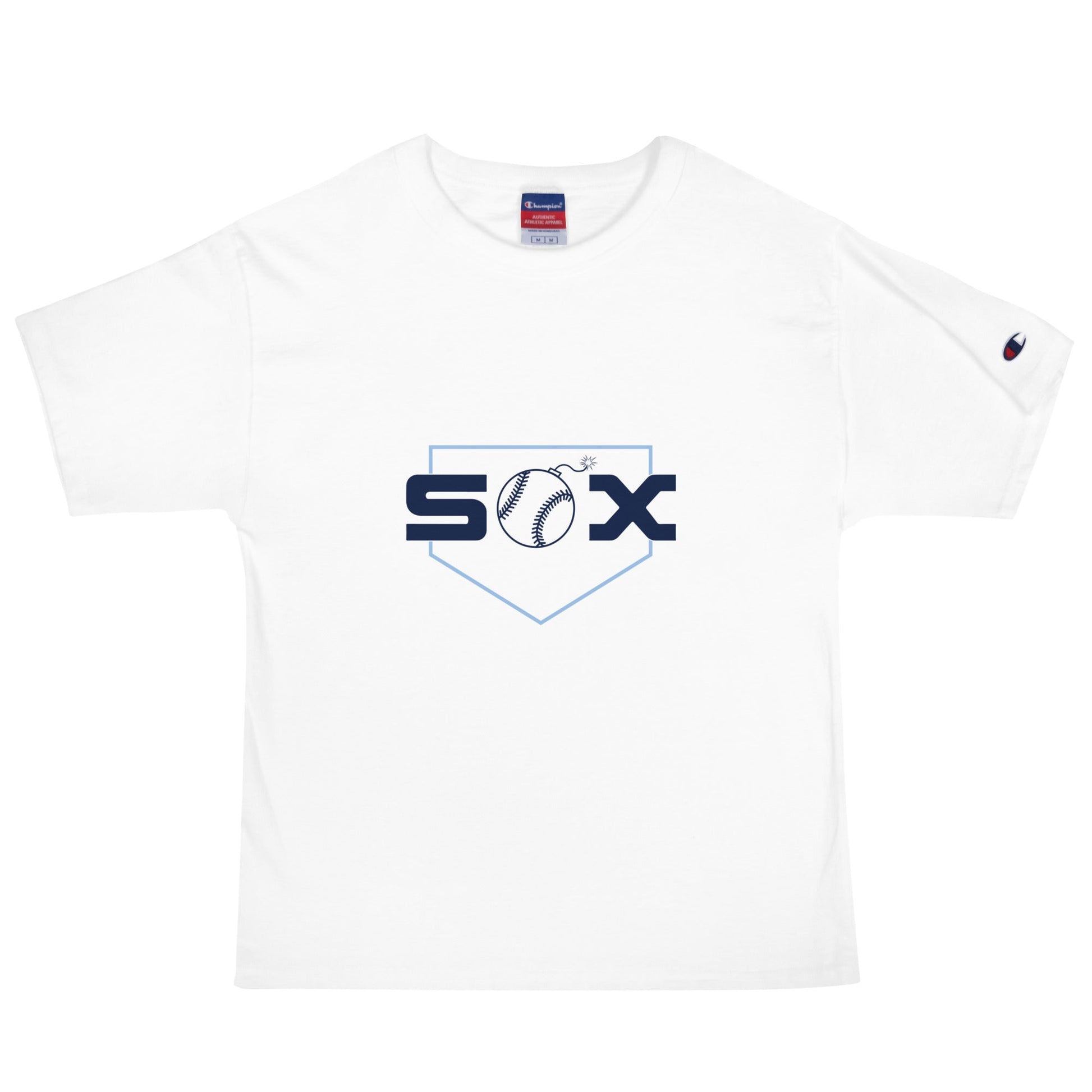 Signature | Champion T-Shirt | BombSox Baseball | Crest Logo