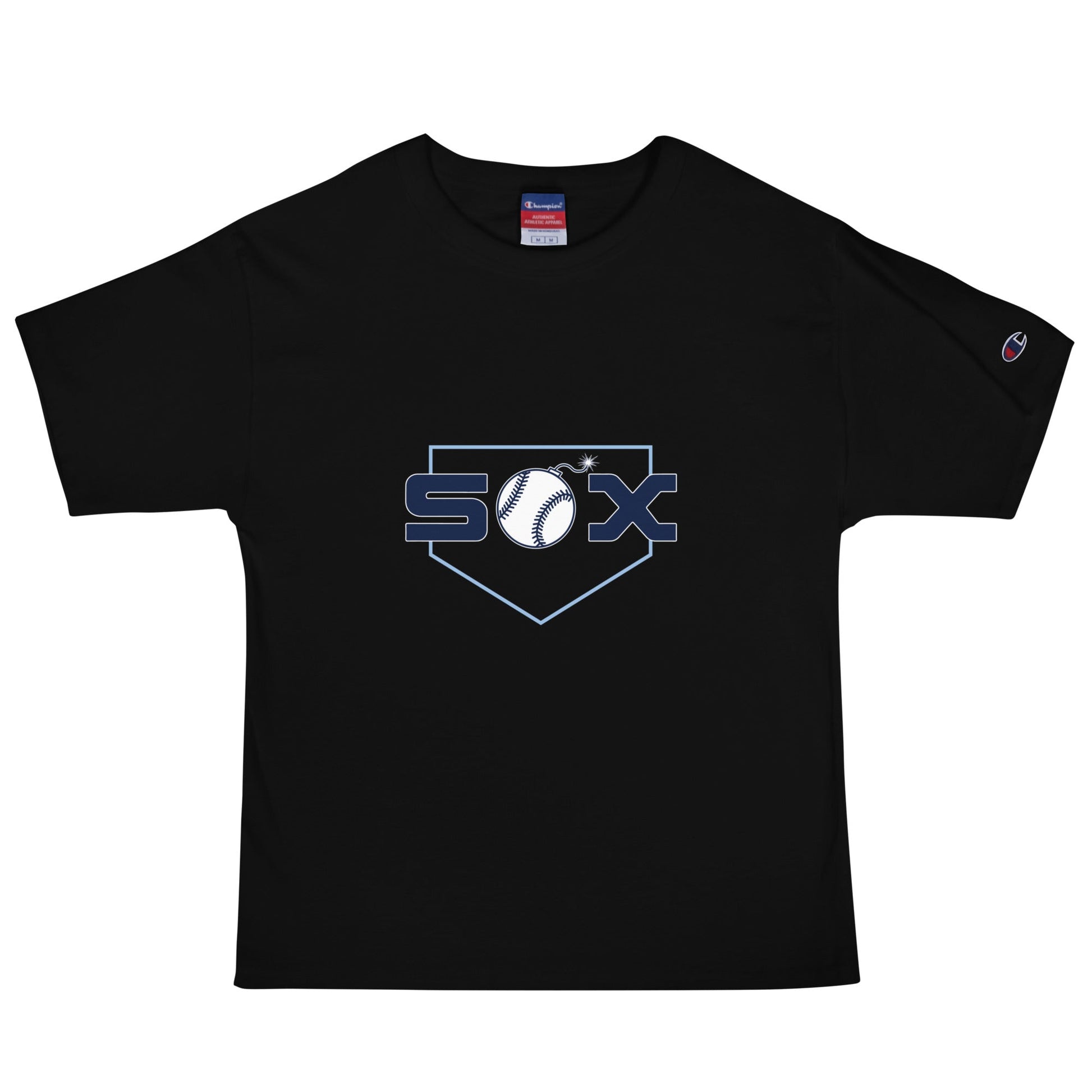 Signature | Champion T-Shirt | BombSox Baseball | Crest Logo