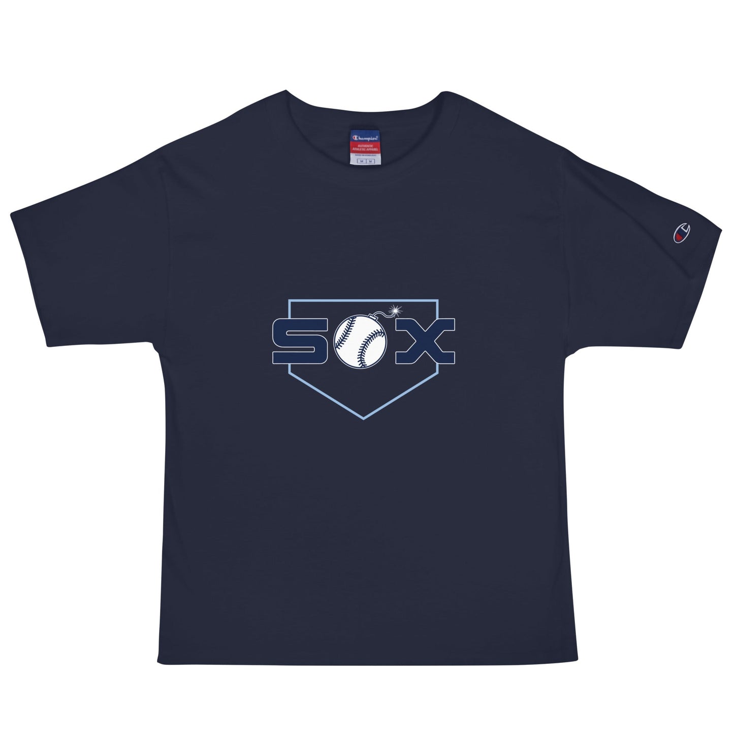 Signature | Champion T-Shirt | BombSox Baseball | Crest Logo