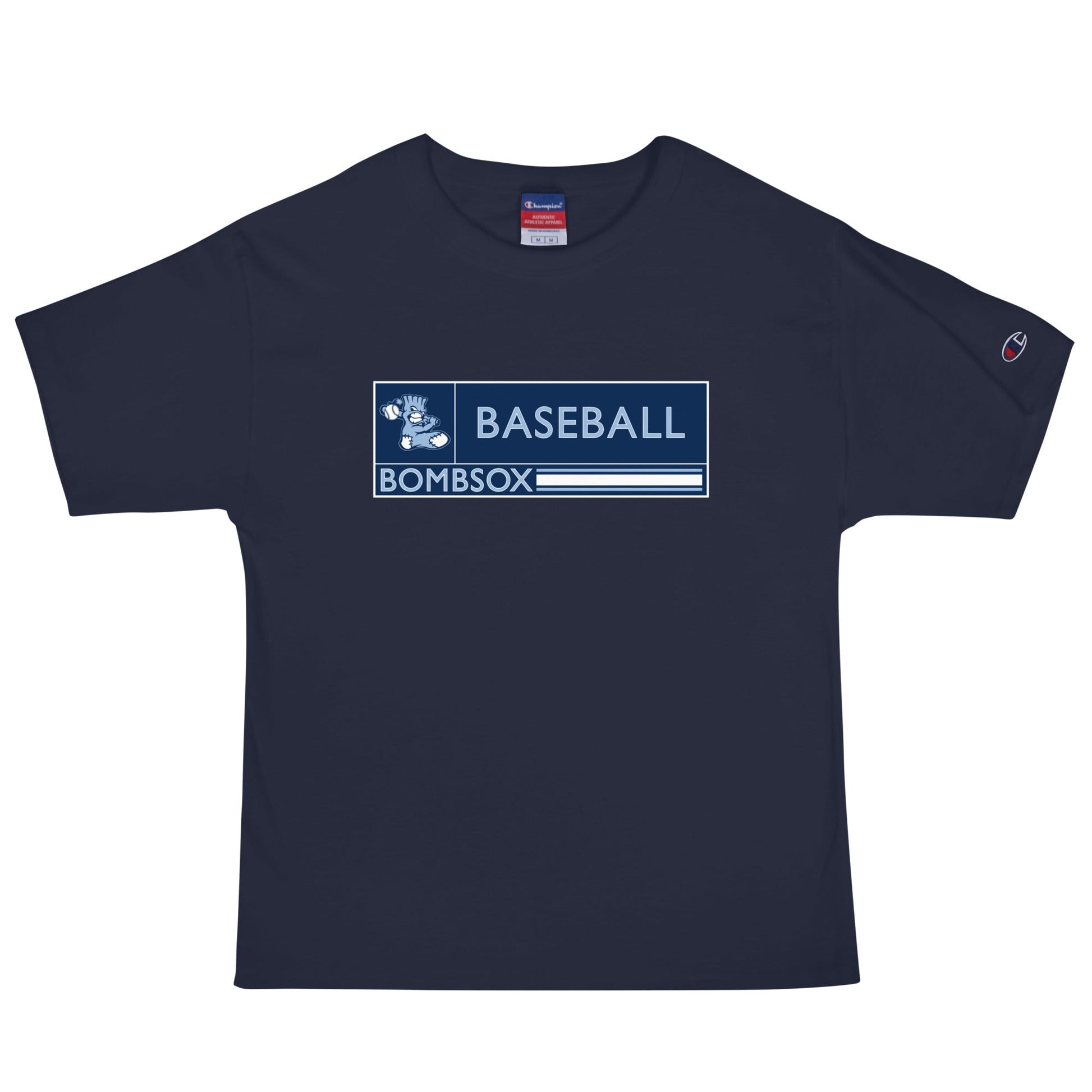 Signature | Champion T-Shirt | BombSox Baseball | Mark Logo