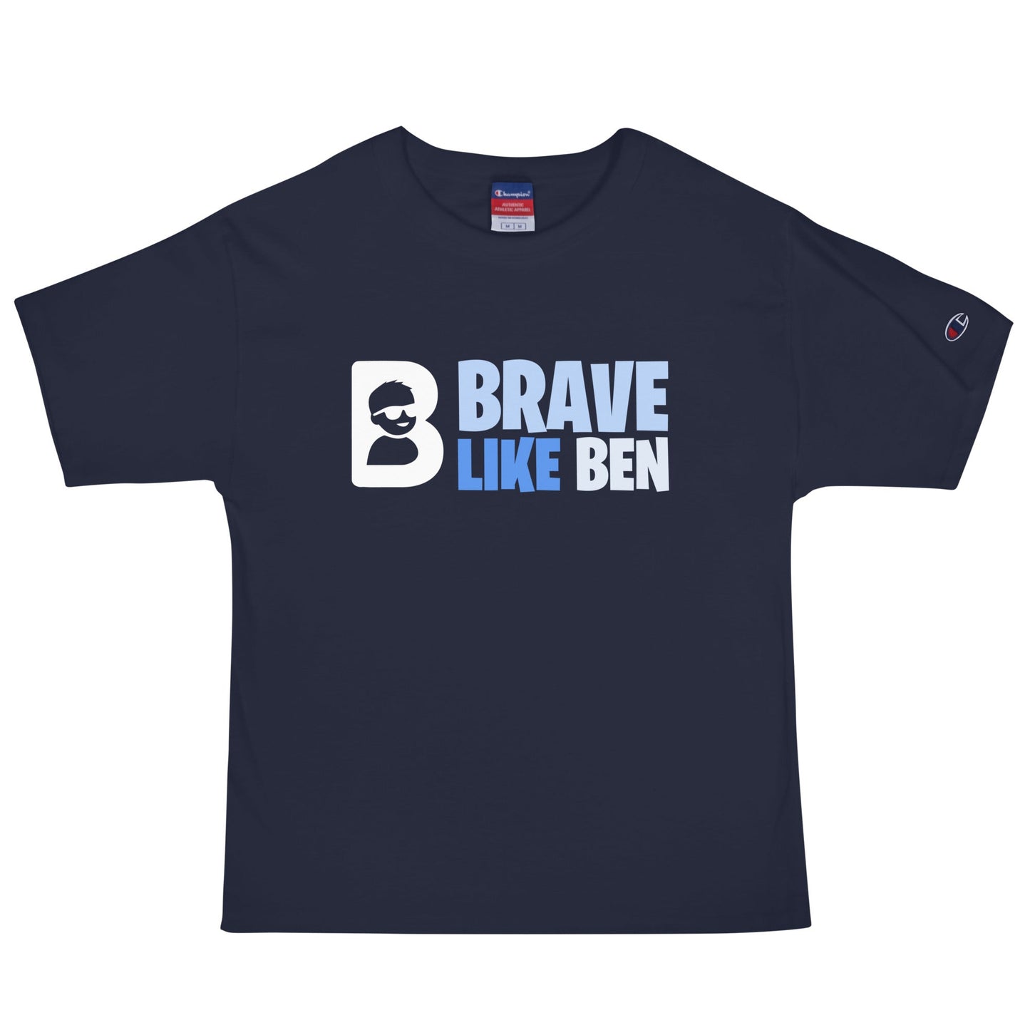 Signature | Champion T-Shirt | Brave Like Ben | Valor Logo
