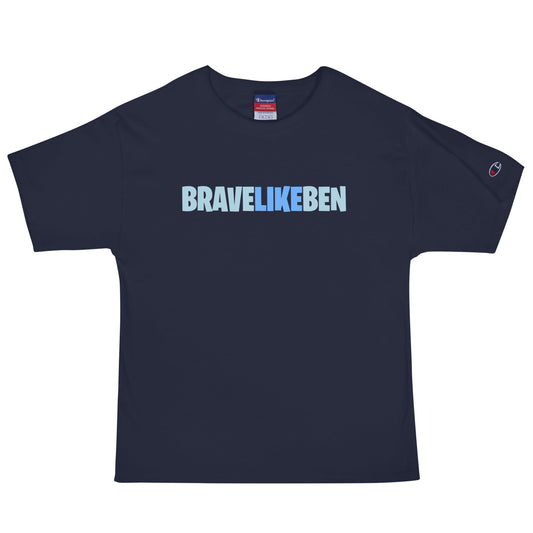 Signature | Champion T-Shirt | Brave Like Ben | Wordmark Logo