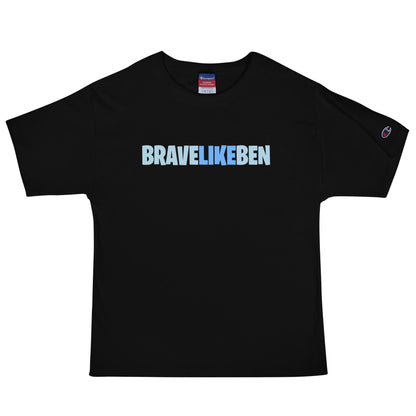 Signature | Champion T-Shirt | Brave Like Ben | Wordmark Logo