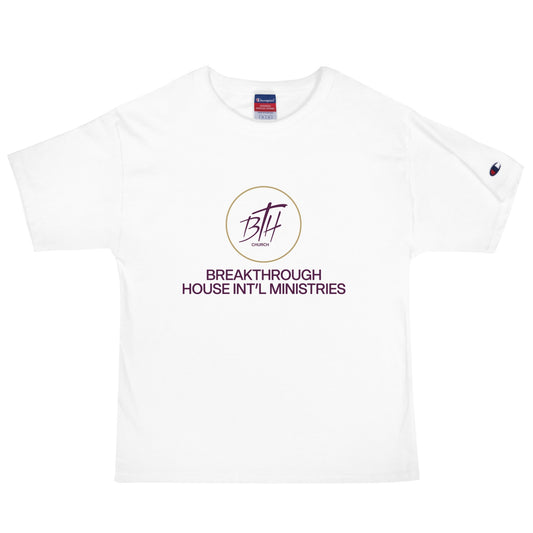 Signature | Champion T-Shirt | Breakthrough House International Ministries | Crest Logo