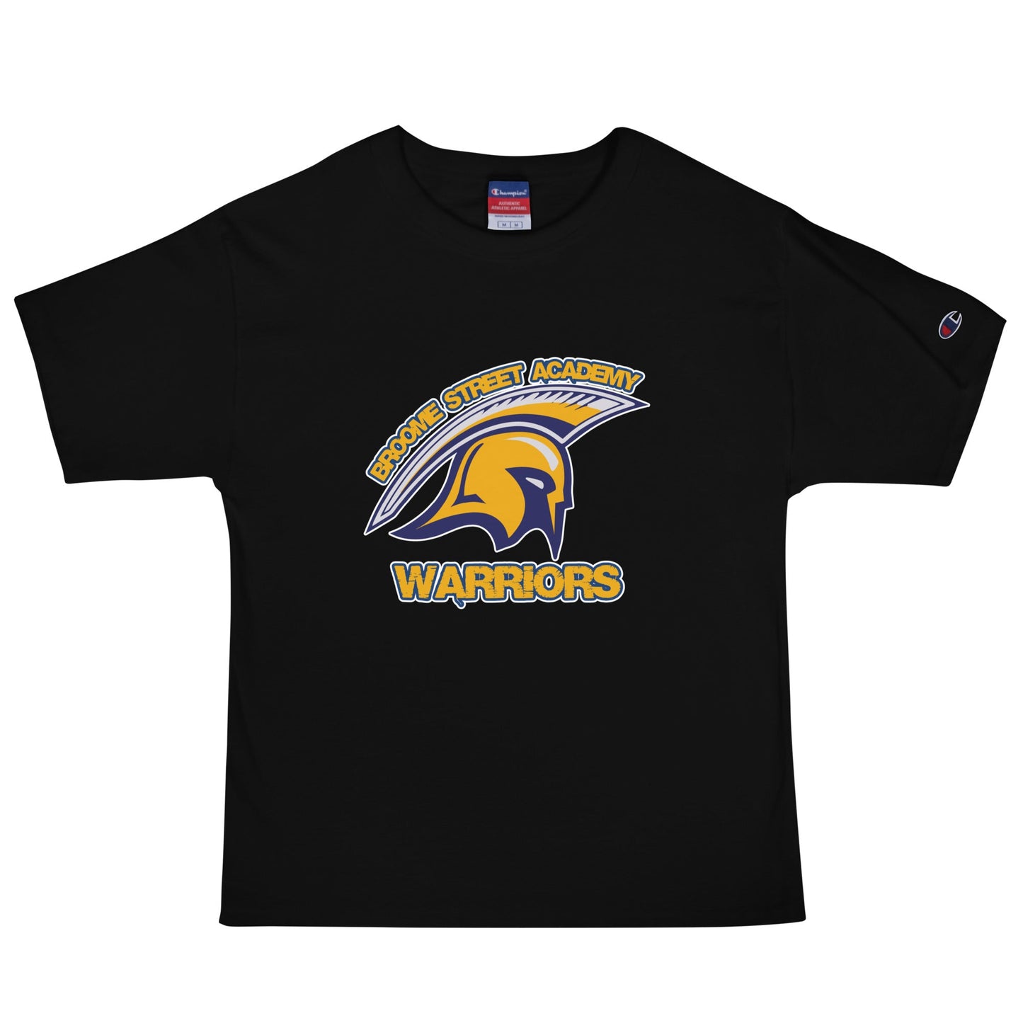 Signature | Champion T-Shirt | Broome Street Academy | Helmet Logo