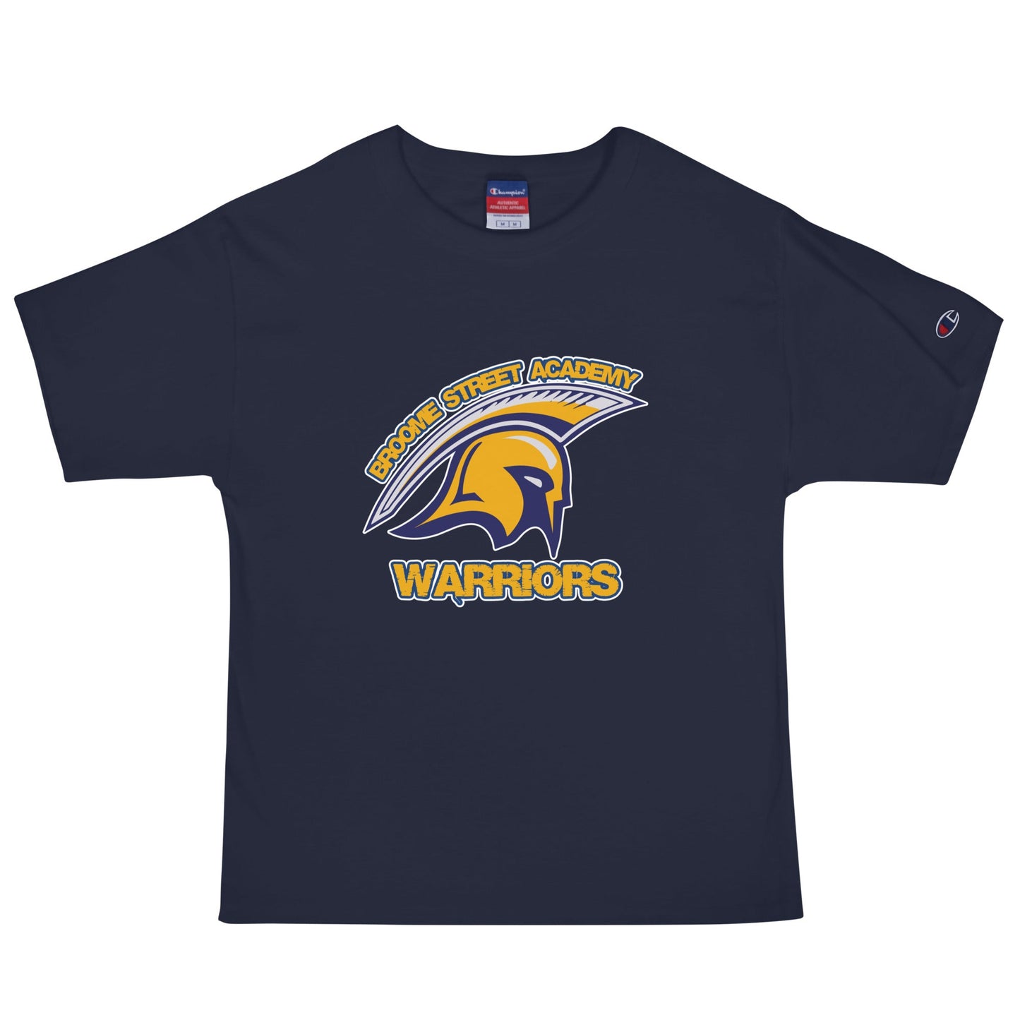 Signature | Champion T-Shirt | Broome Street Academy | Helmet Logo