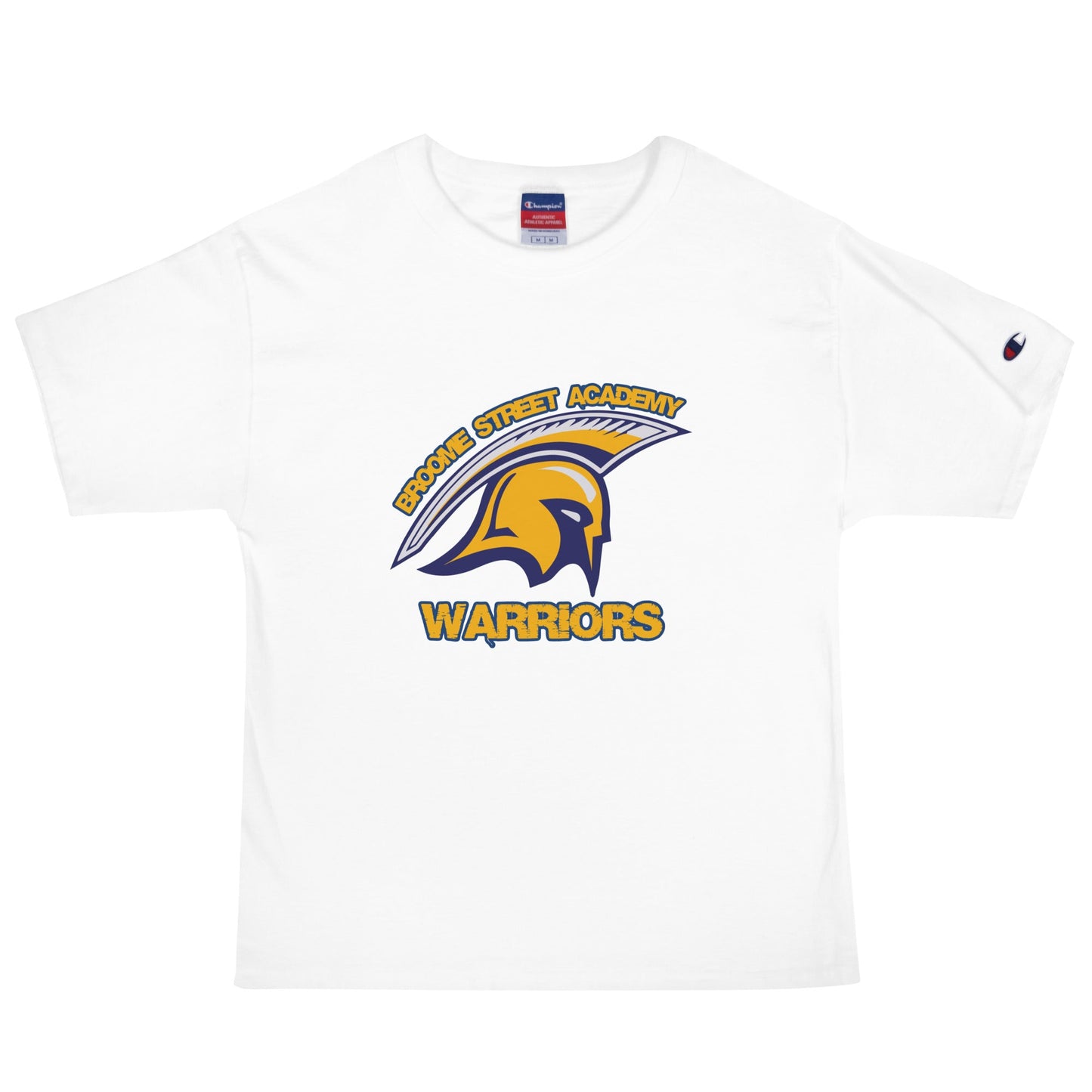 Signature | Champion T-Shirt | Broome Street Academy | Helmet Logo