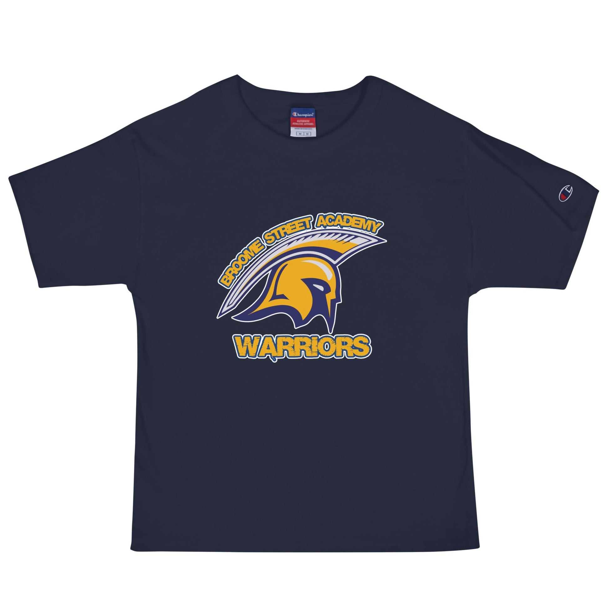 Signature | Champion T-Shirt | Broome Street Academy | Helmet Logo