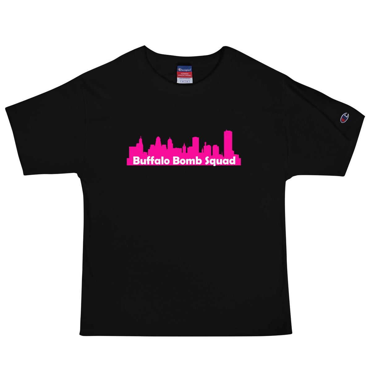 Signature | Champion T-Shirt | Buffalo Bomb Squad 16u | Skyline Logo