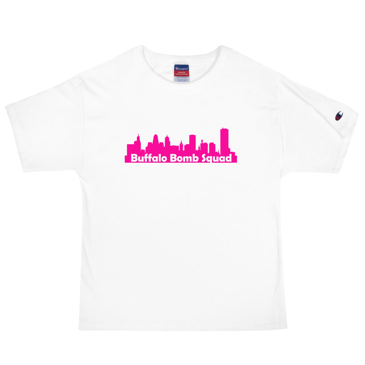 Signature | Champion T-Shirt | Buffalo Bomb Squad 16u | Skyline Logo