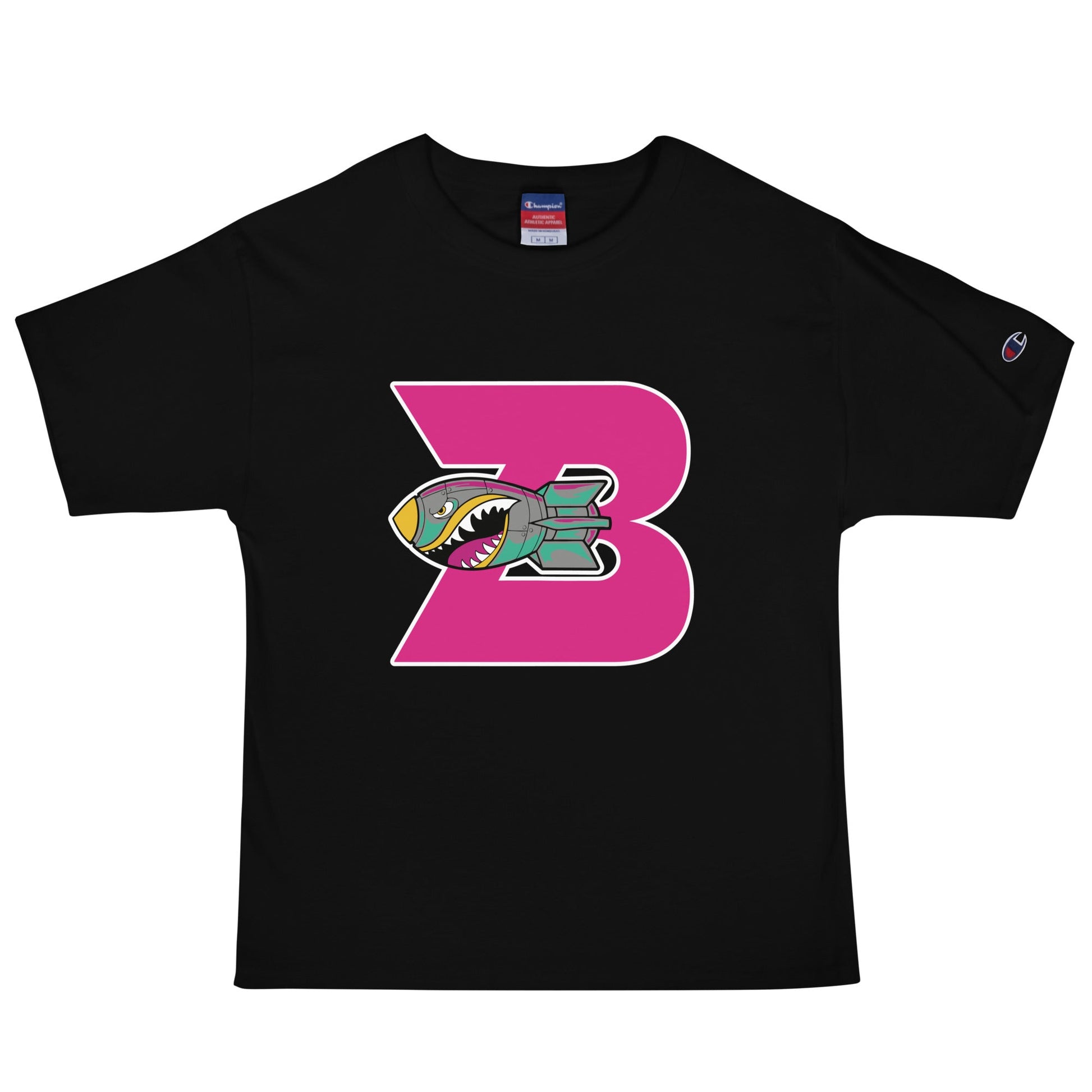 Signature | Champion T-Shirt | Buffalo Bomb Squad | Pink B