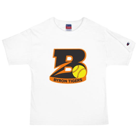 Signature | Champion T-Shirt | Byron High School Softball | Softball Logo