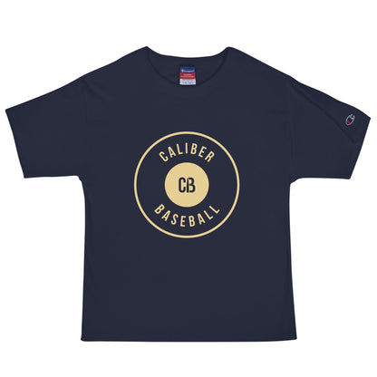 Signature | Champion T-Shirt | Caliber Baseball | Crest Logo