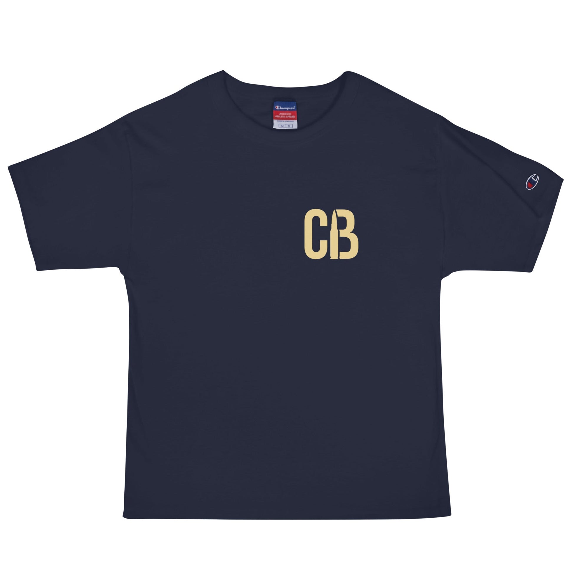 Signature | Champion T-Shirt | Caliber Baseball | Mark Logo