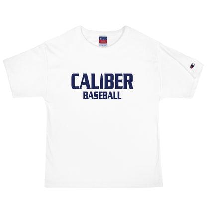 Signature | Champion T-Shirt | Caliber Baseball | Varsity Script Logo