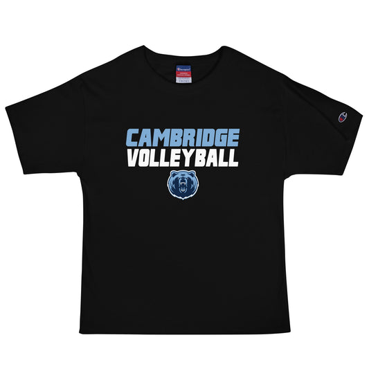 Signature | Champion T-Shirt | Cambridge Volleyball | Modern Logo
