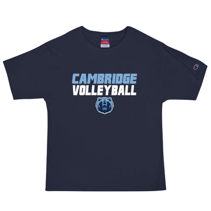 Signature | Champion T-Shirt | Cambridge Volleyball | Modern Logo