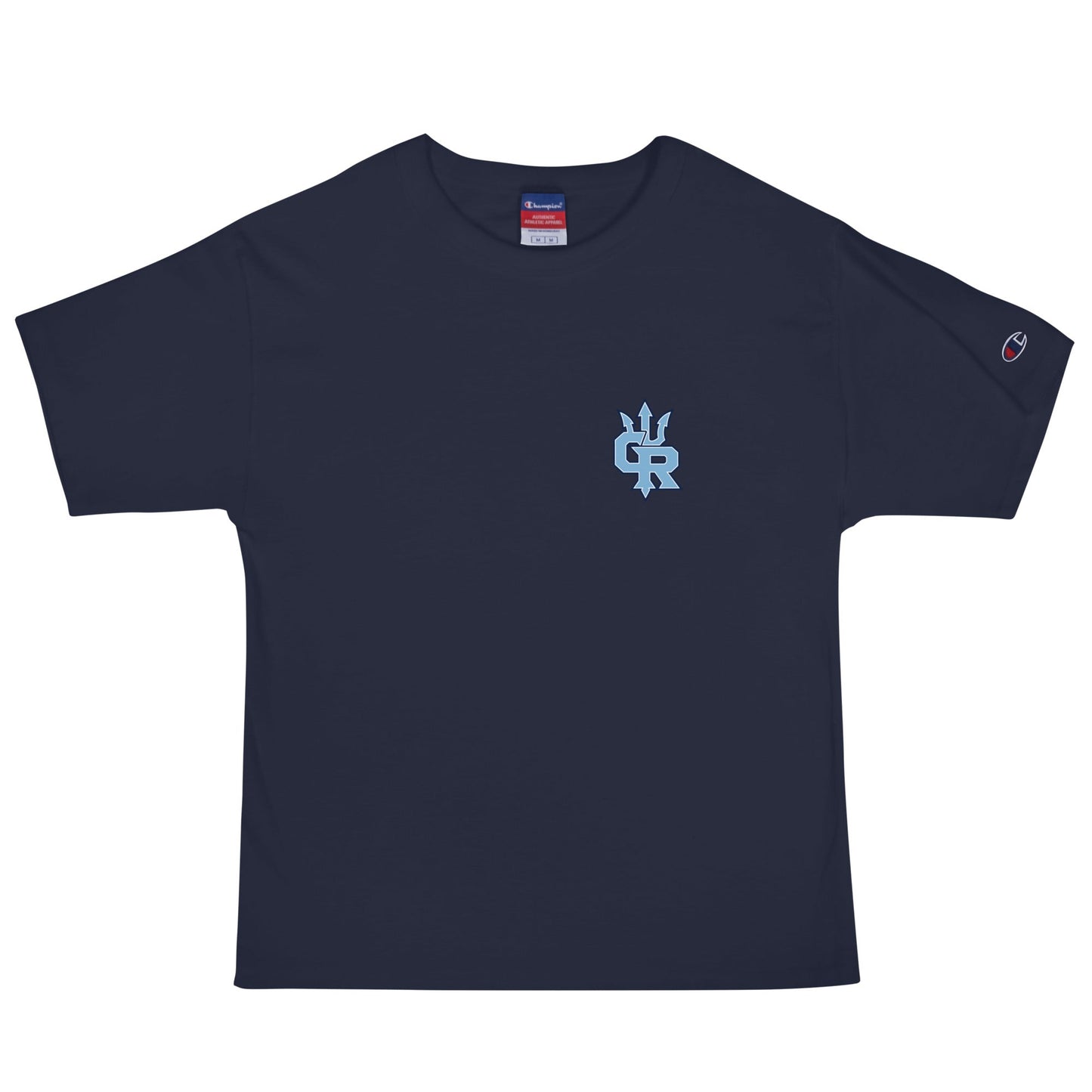 Signature | Champion T-Shirt | Cape Riptides Baseball | Crest Logo