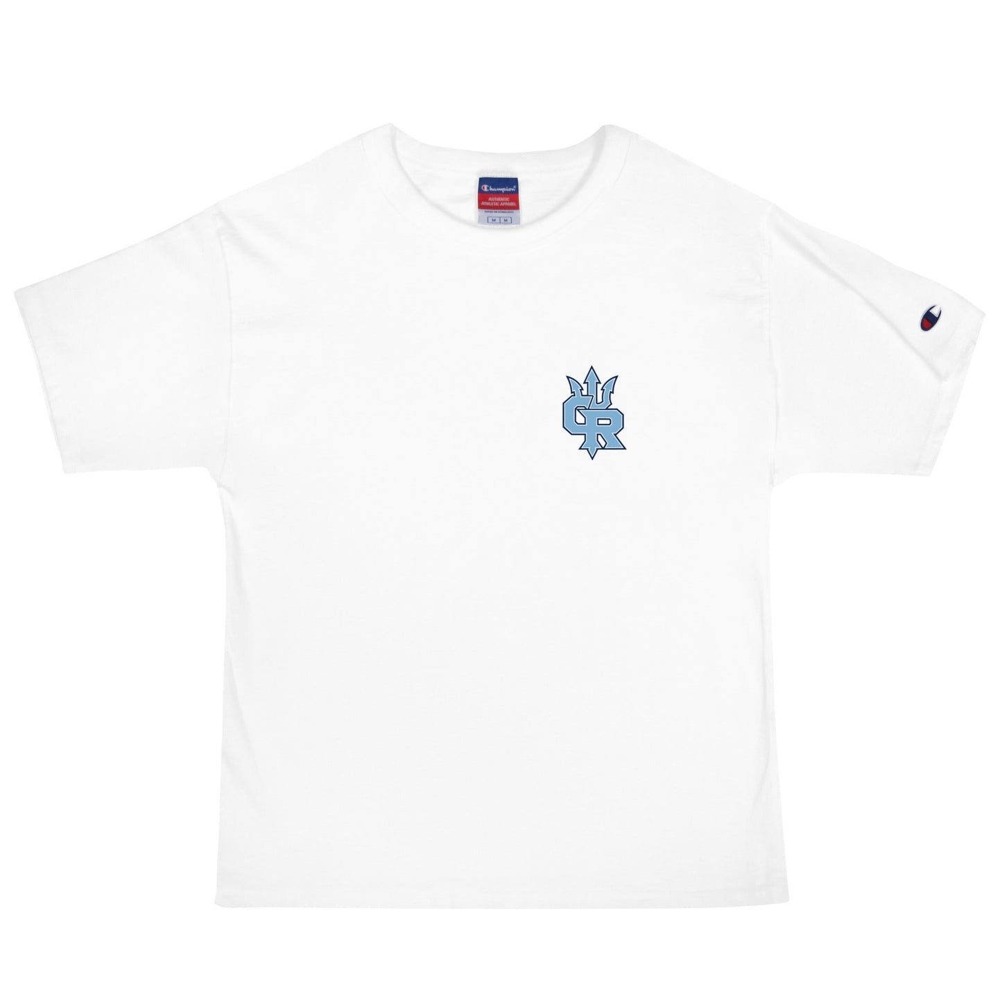 Signature | Champion T-Shirt | Cape Riptides Baseball | Crest Logo