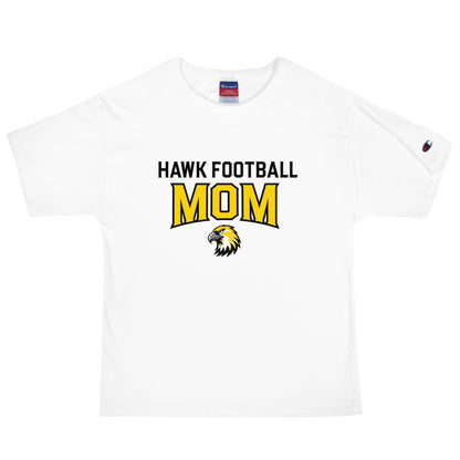 Signature | Champion T-Shirt | Cardinal Ohara Hawks | Football Mom Logo